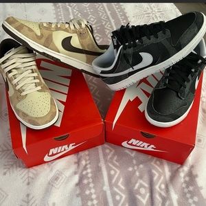 Nike Dunk "ANIMAL PACK” size 10.5 used 100% Authentic Like new condition